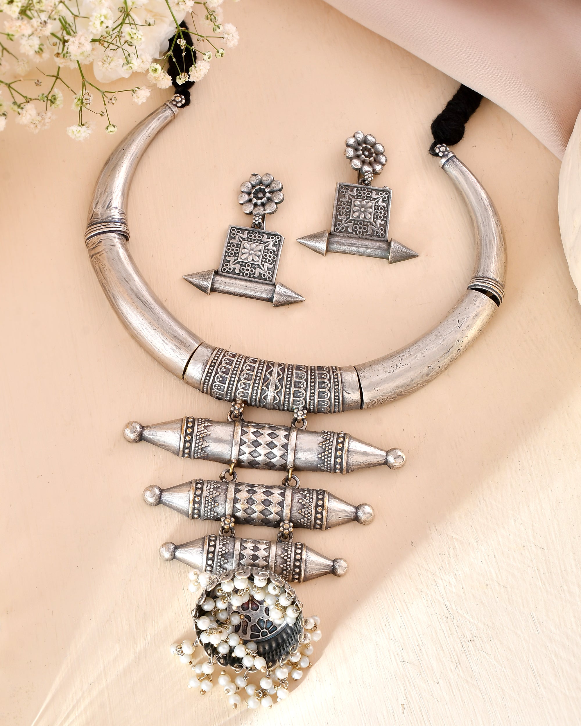 Maharani Ghungroo Dandiya Necklace Set